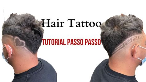 Tutorial come fare un Hair Tattoo (Hair Tattoo Versace e Hair 